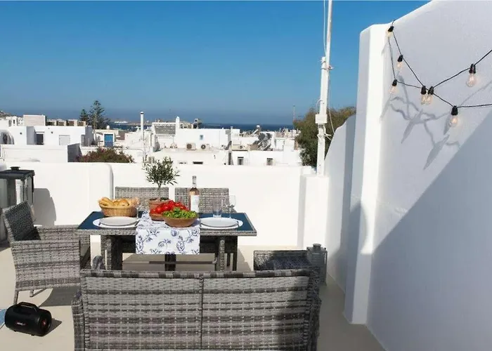 Stylish Maisonette With Beautiful Terrace * Mykonos Town